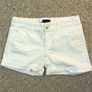 American Eagle White Shorts Size 2